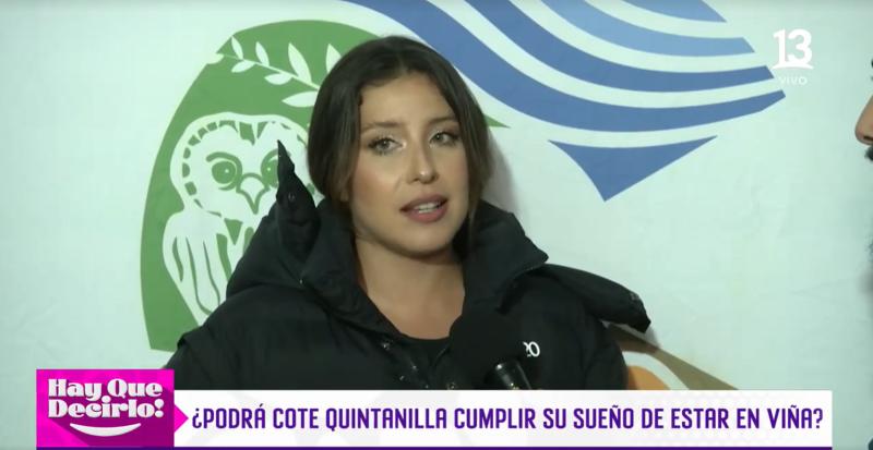 María José Quintanilla | Hay que decirlo