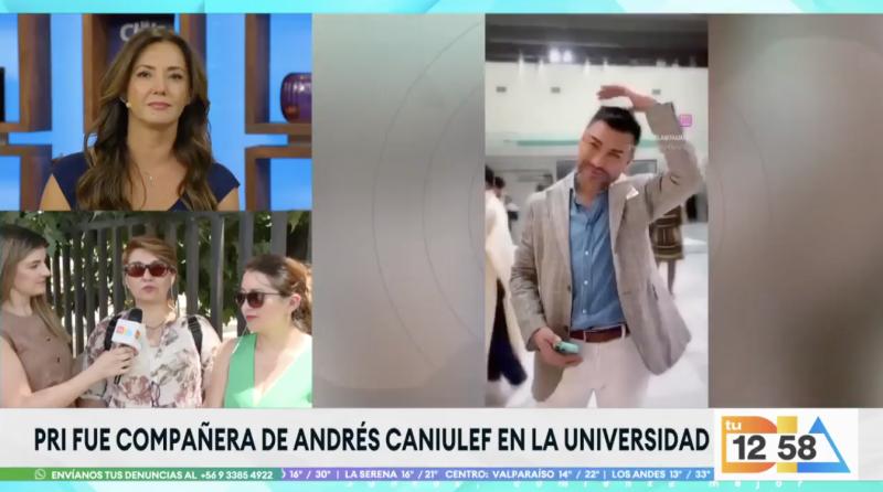 Priscilla Vargas dedica palabras a las hermanas de Andrés Caniulef.