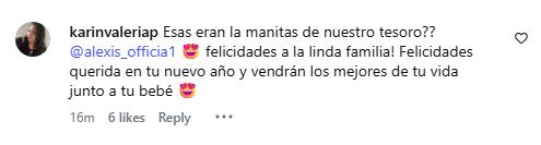 Comentario en video de Alexandra Litvinova que pregunta por la mano de Alexis Sánchez | Instagram