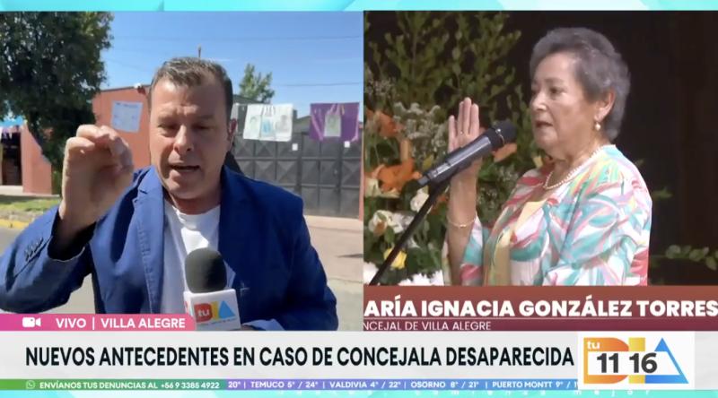 Nuevos antecedentes en desaparición de concejala en Villa Alegre.
