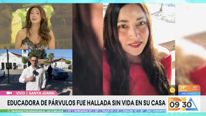 Archivo Tu Día: crimen de educadora de párvulos en Biobío.