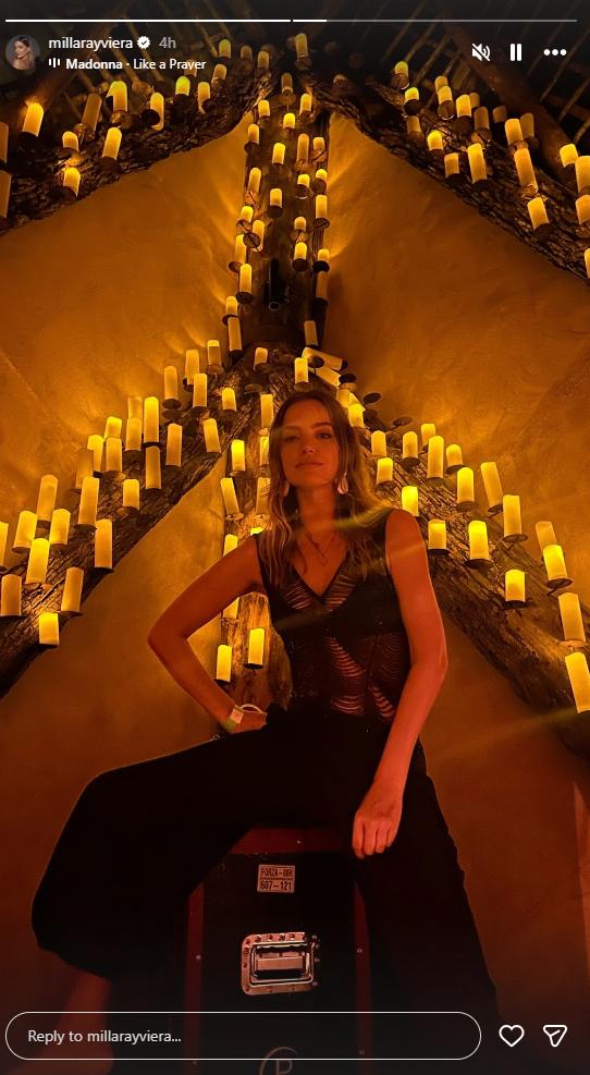 Millaray Viera luce tonificada figura en la playa | Instagram