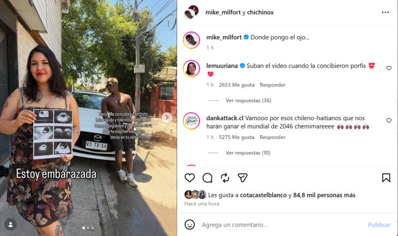 Mike Milfort anuncia que se convertirá nuevamente en padre - Instagram