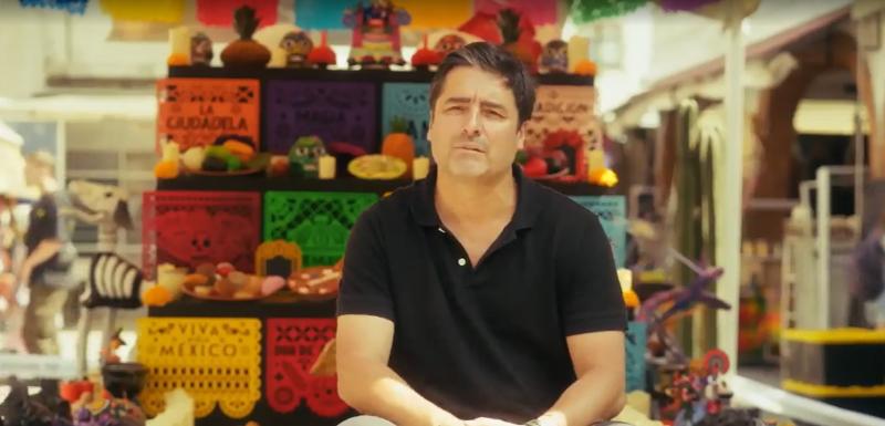 Jorge Zabaleta se emocionó en Santa Fe de la Laguna