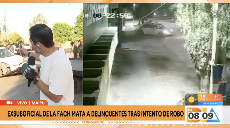 Exsuboficial de la Fach mató a dos delincuentes que intentaron robar su auto.
