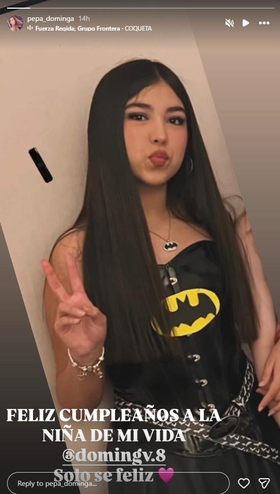 Ex esposa de Américo celebra los 14 años de su hija Dominga | Instagram