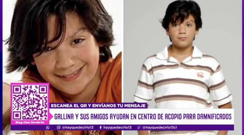 Conocido actor de Amango llegó a donar a centro de acopio: Nacho Gutiérrez lo reconoció en el estudio.