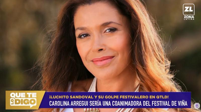 Carolina Arregui sería una de las coanimadoras del Festival de Viña 2026 - Créditos: Que te lo digo Youtube