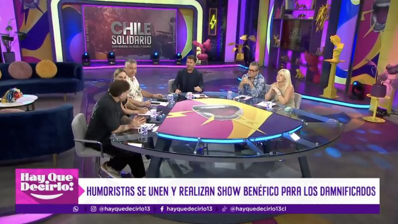 Humoristas se unen para ayudar a los damnificados por incendios forestales.