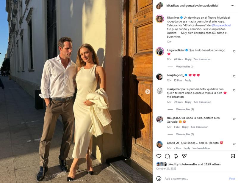 Las últimas publicaciones entre Kika Silva y Gonzalo Valenzuela | Instagram