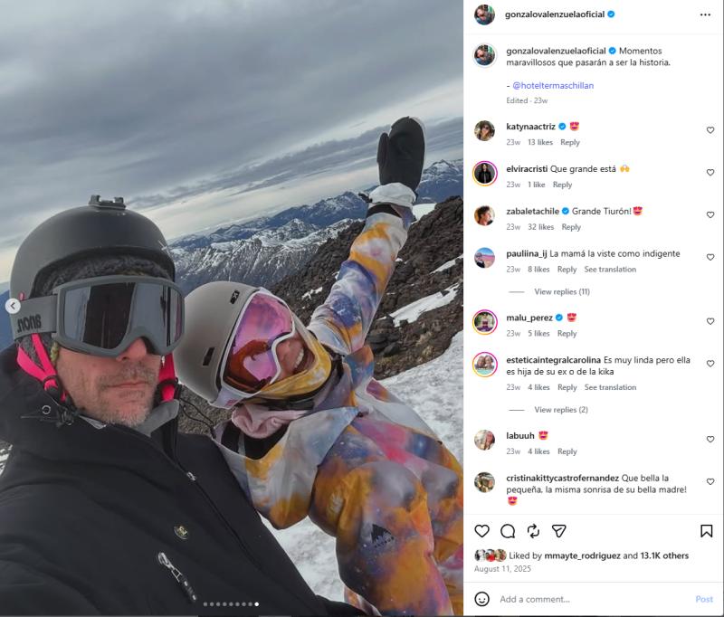 Las últimas publicaciones entre Kika Silva y Gonzalo Valenzuela | Instagram
