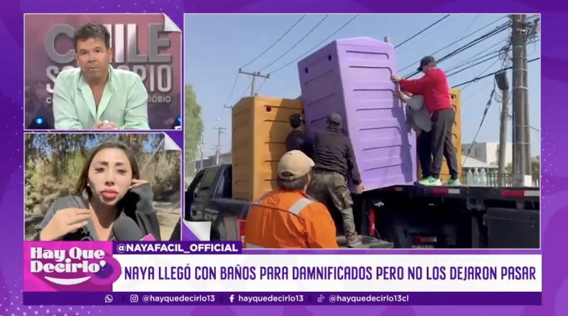 Naya Fácil expone problemas para entregar ayuda en Lirquén.