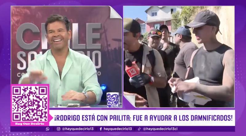 Pailita se hace presente en Lirquén.