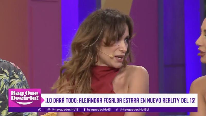 Alejandra Fosalba analiza su llegada al nuevo reality del 13.
