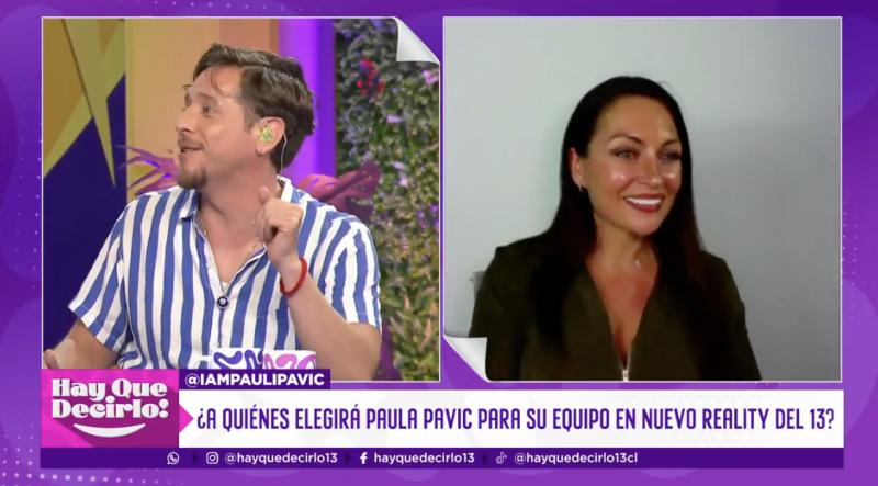 Paula Pavic revela reacción de Marcelo Ríos tras decisión de entrar a reality.
