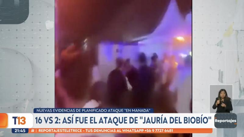 El actuar del agresor de Cristóbal Miranda.