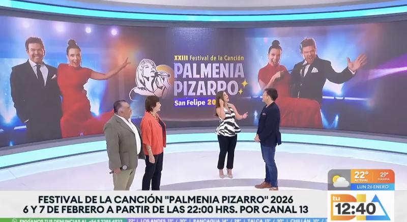 Festival Palmenia Pizarro 2026 en San Felipe.