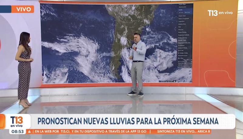 Anuncian importante lluvia para la próxima semana.