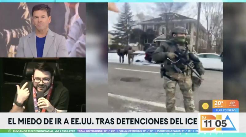 Mauricio Huentenao relata la tensa experiencia que vivió en su viaje a Estados Unidos: panel de Tu Día quedó sorprendido.