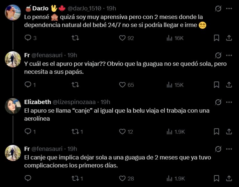 Cuico Roto criticado por dejar en Chile a su bebé de 2 meses - X