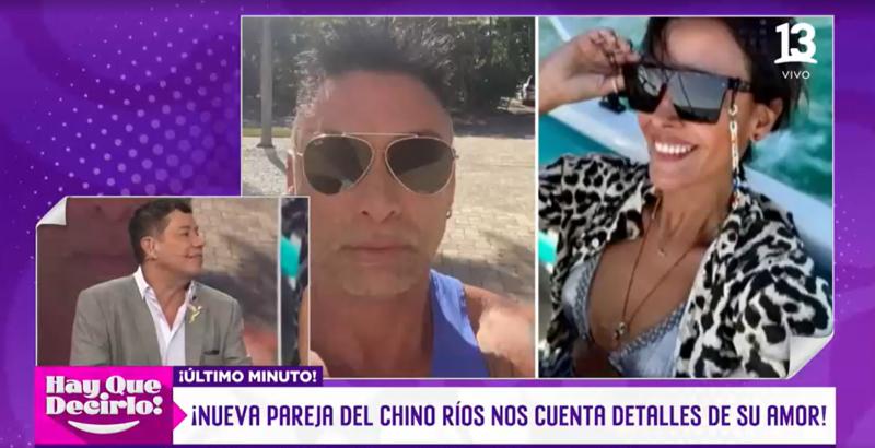 El colombiano hablando con la nueva pareja de Marcelo Ríos, Tamara | Hay que decirlo