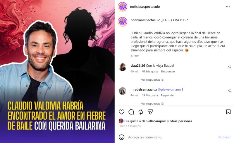 Claudio Valdivia habría encontrado el amor en programa de baile - Créditos: Noticiasyespectáculos