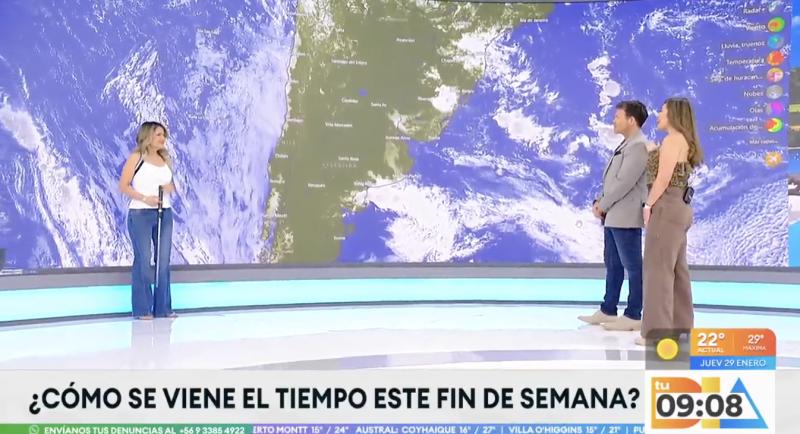 Michelle Adam anuncia nuevas lluvias y tormentas eléctricas para la RM.