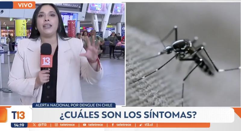 Síntomas que existen si eres picado por el mosquito que transmite el dengue.
