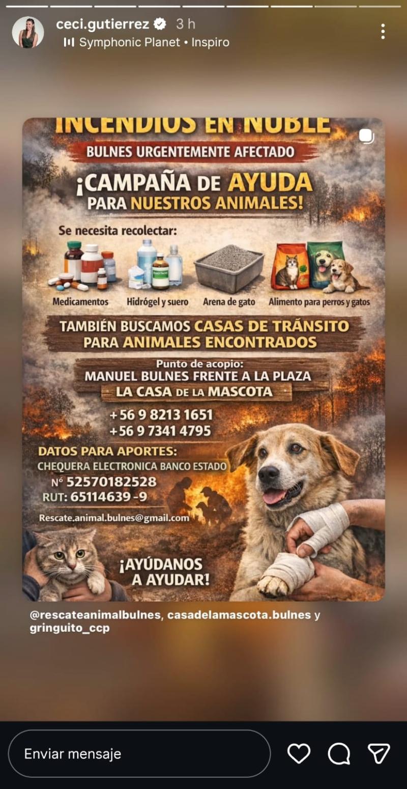 Cecilia Gutiérrez - Instagram