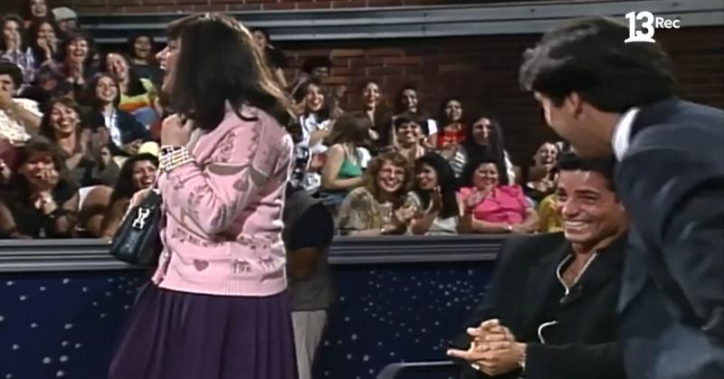 Chayanne y la Elvira en el programa Noche de Ronda, 1996