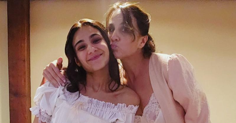 La actriz Claudia Pérez y su hija Daniela / Créditos: Instagram @clape11