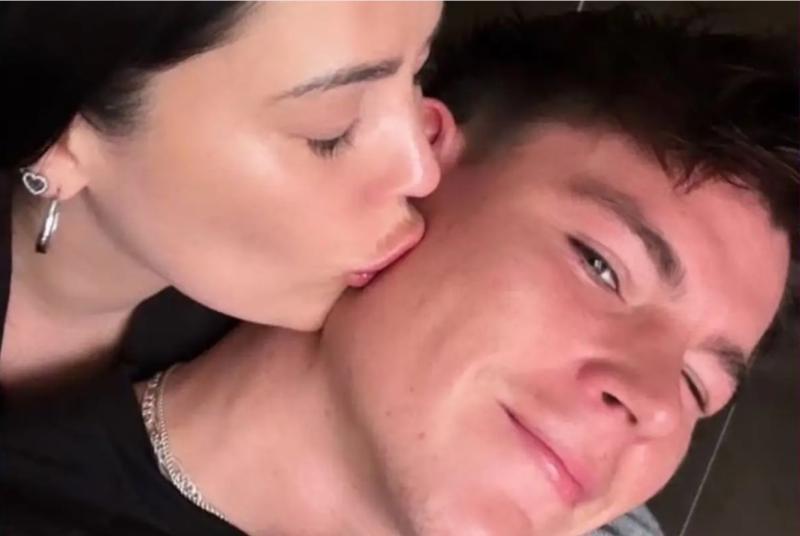 Cuco Cerda junto a Daniela Aránguiz