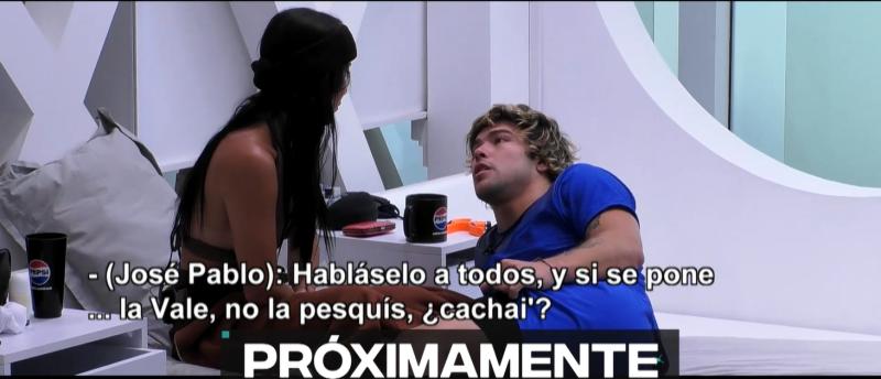 Cyntia Cofano y José Pablo Saavedra en Mundos Opuestos