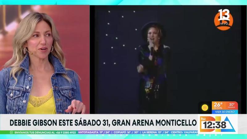 Debbie Gibson en Tu Día