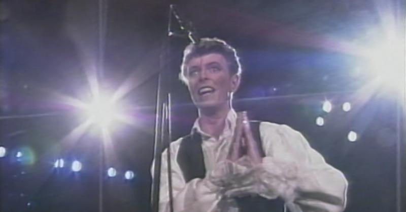 David Bowie en Rock in Chile, 1990