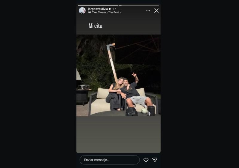 Fotografía de Jorge Valdivia con su hija