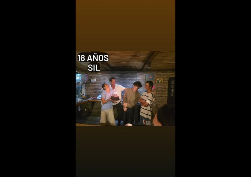 Cumpleaños hijo Gonzalo Valenzuela