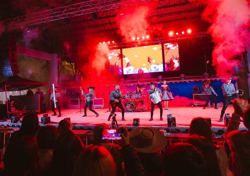 Entremares tocando en vivo