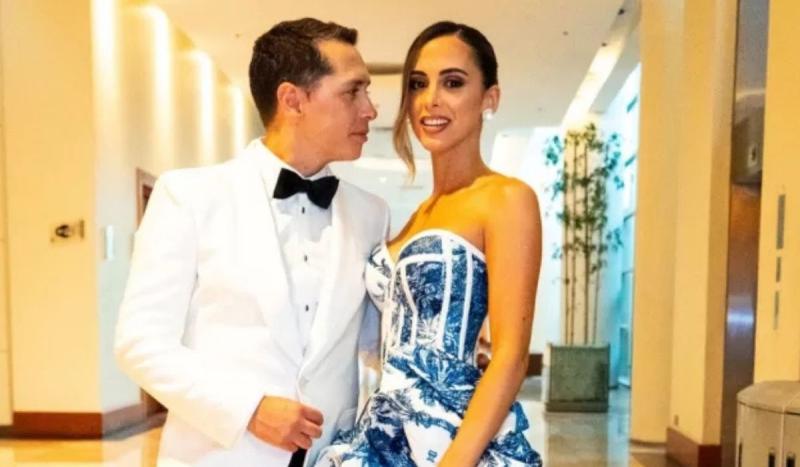 Karol Lucero y Fran Virgilio durante su paso por gala Festival de Viña del Mar 2025 | Instagram