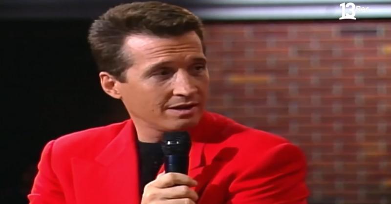 El cantante Emmanuel en el programa Noche de Ronda, 1996