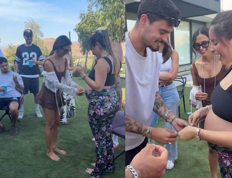Fran Virgilio invitada al baby shower de Joaquín Méndez y Amanda Martínez | Instagram