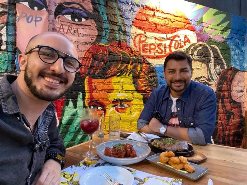 Freddy Pérez y Andrés Caniulef - Instagram