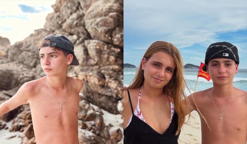 Hijos de Álvaro Rudolphy y Catalina Comandari en Brasil | Instagram