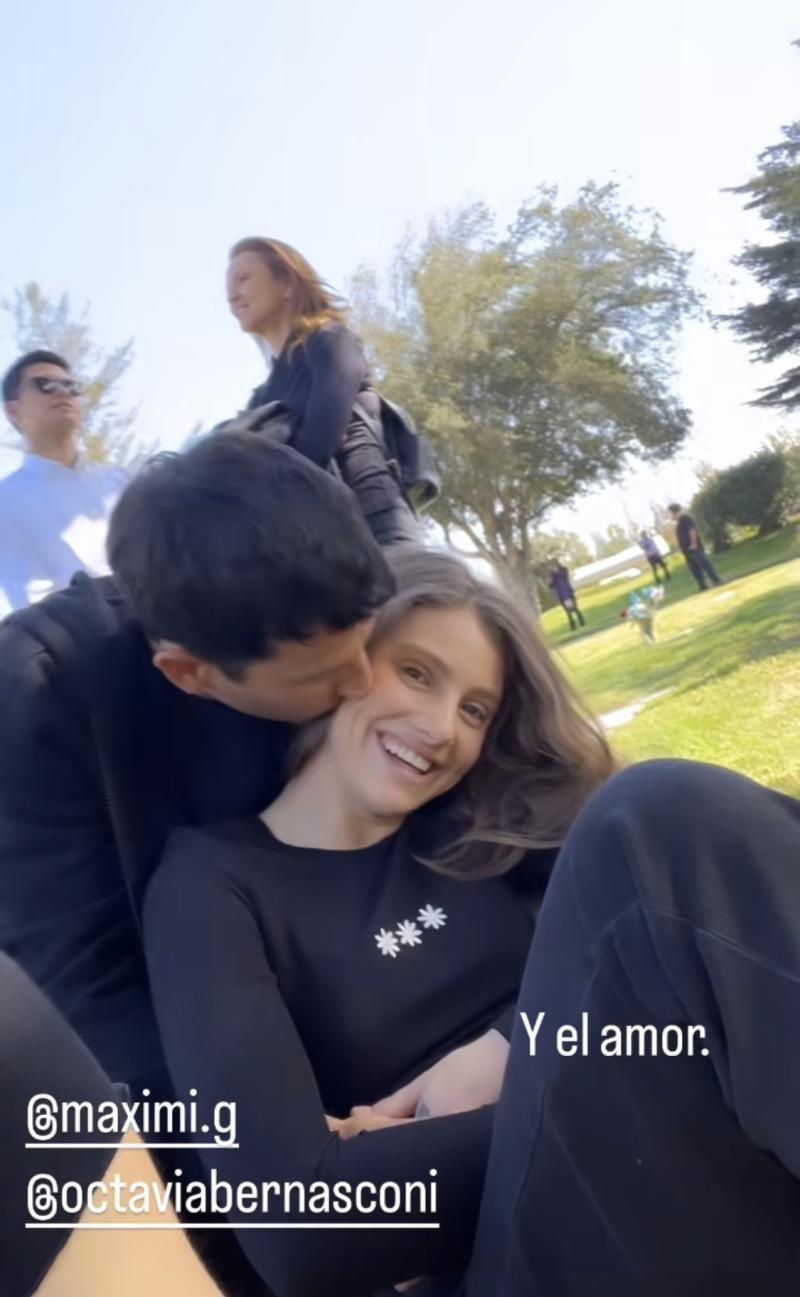 Octavia Bernasconi y Max Salgado | Instagram