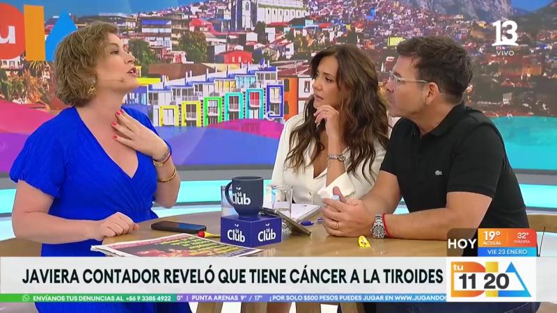 Javiera Contador en Tu Día