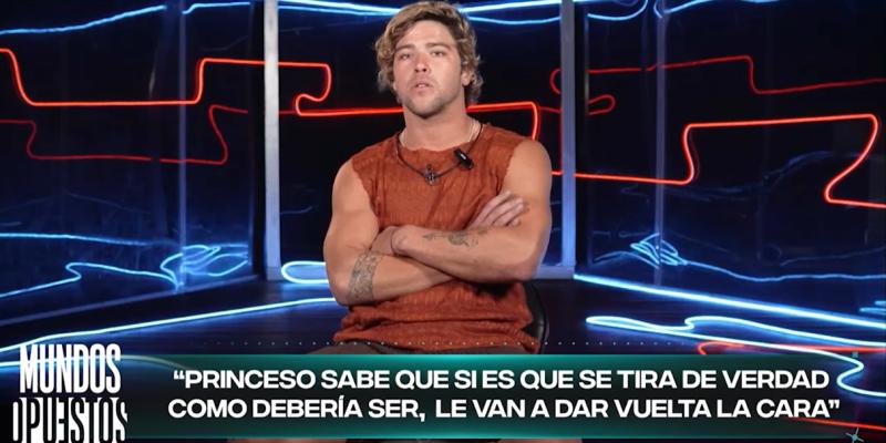 José Pablo Saavedra criticó a Princeso en Mundos Opuestos