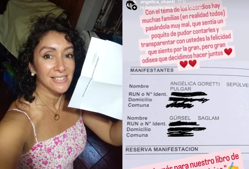 Angélica Sepúlveda muestra papeles listos para contraer matrimonio | Instagram