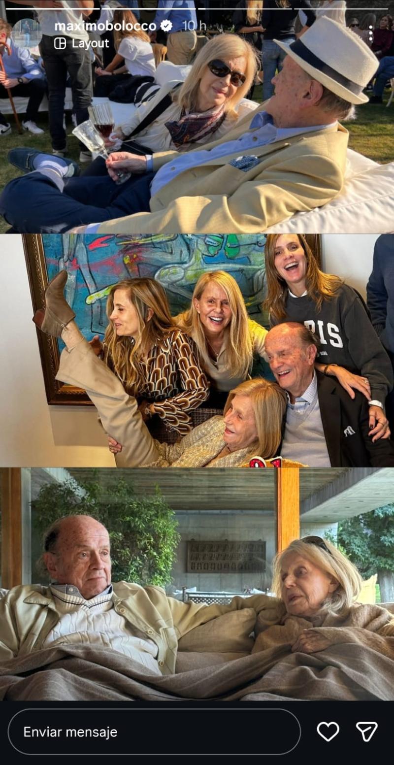 Máximo Menem Bolocco - Instagram