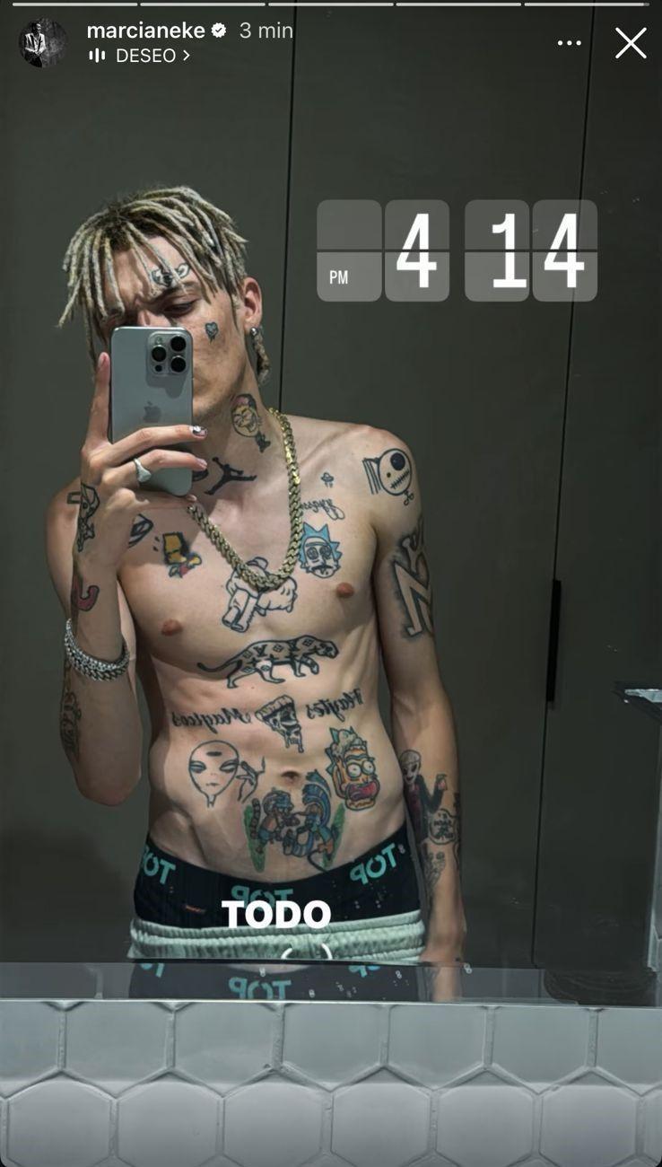 Marcianeke y su cambio físico | Instagram