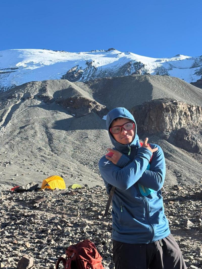 Martín en federación. Créditos: Fundación Tarucas